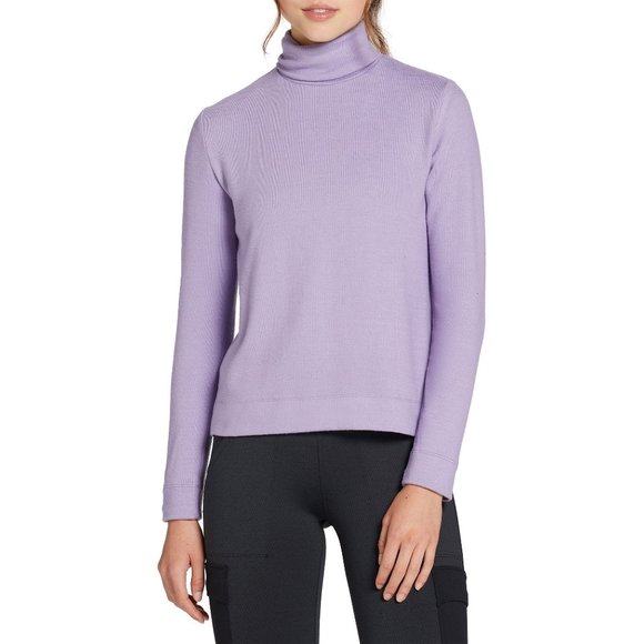 Alpine Design‎ Women's Turtle Neck Long Sleeve Shirt Purple Small NWT - Picture 1 of 3